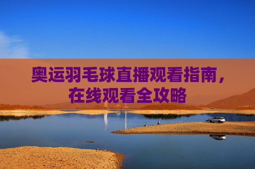 奥运羽毛球直播观看指南，在线观看全攻略