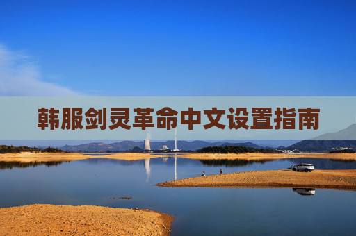 韩服剑灵革命中文设置指南
