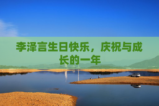 李泽言生日快乐，庆祝与成长的一年