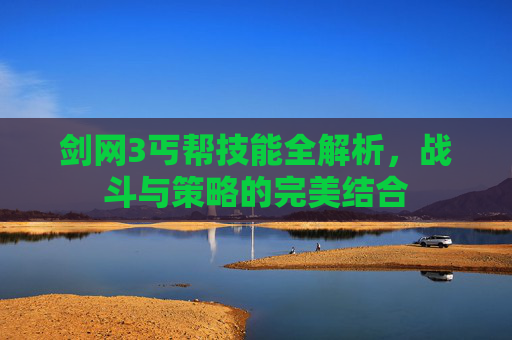 剑网3丐帮技能全解析，战斗与策略的完美结合