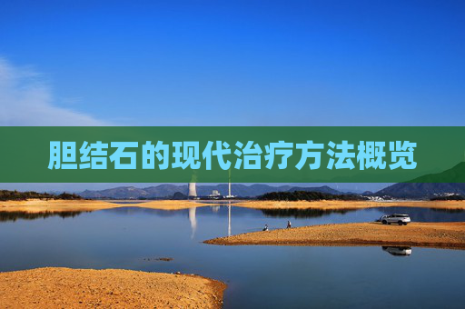 胆结石的现代治疗方法概览