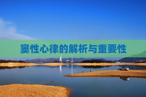 窦性心律的解析与重要性