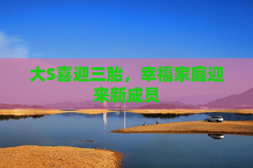 大S喜迎三胎,幸福家庭迎来新成员 大S喜迎三胎,幸福家庭迎来新成员