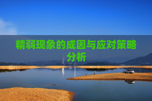 精弱现象的成因与应对策略分析 精弱现象的成因与应对策略分析