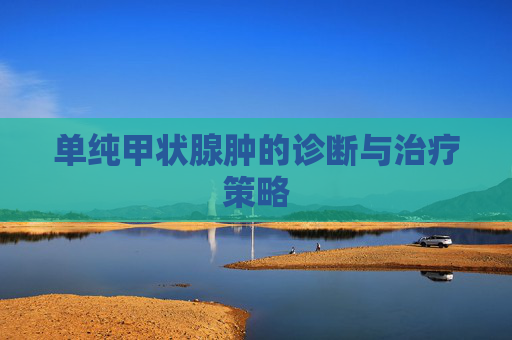 单纯甲状腺肿的诊断与治疗策略