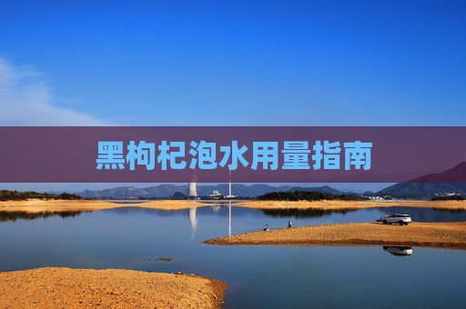 黑枸杞泡水用量指南